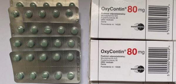 Oxycontin 80 mg – Mundipharma in UK