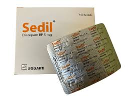 5 mg Diazepam Sedil Brand in UK